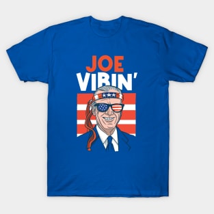 Joe Vibin' // Funny 4th of July Joe Biden T-Shirt